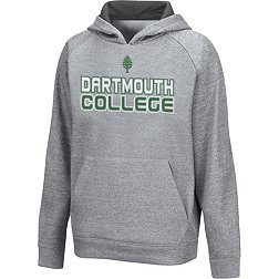 Colosseum Youth Dartmouth Big Green Grey Hoodie