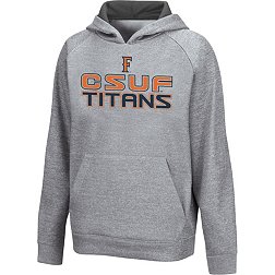 Colosseum Youth Cal State Fullerton Titans Grey Hoodie
