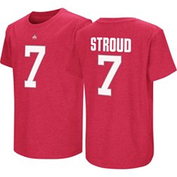 Colosseum Youth Ohio State Buckeyes Scarlet CJ Stroud #7 T-Shirt