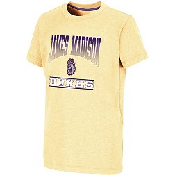 Colosseum Youth James Madison Dukes Gold Toffee T-Shirt