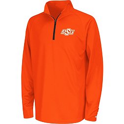Colosseum Youth Oklahoma State Cowboys Orange Draft 1/4 Zip Jacket