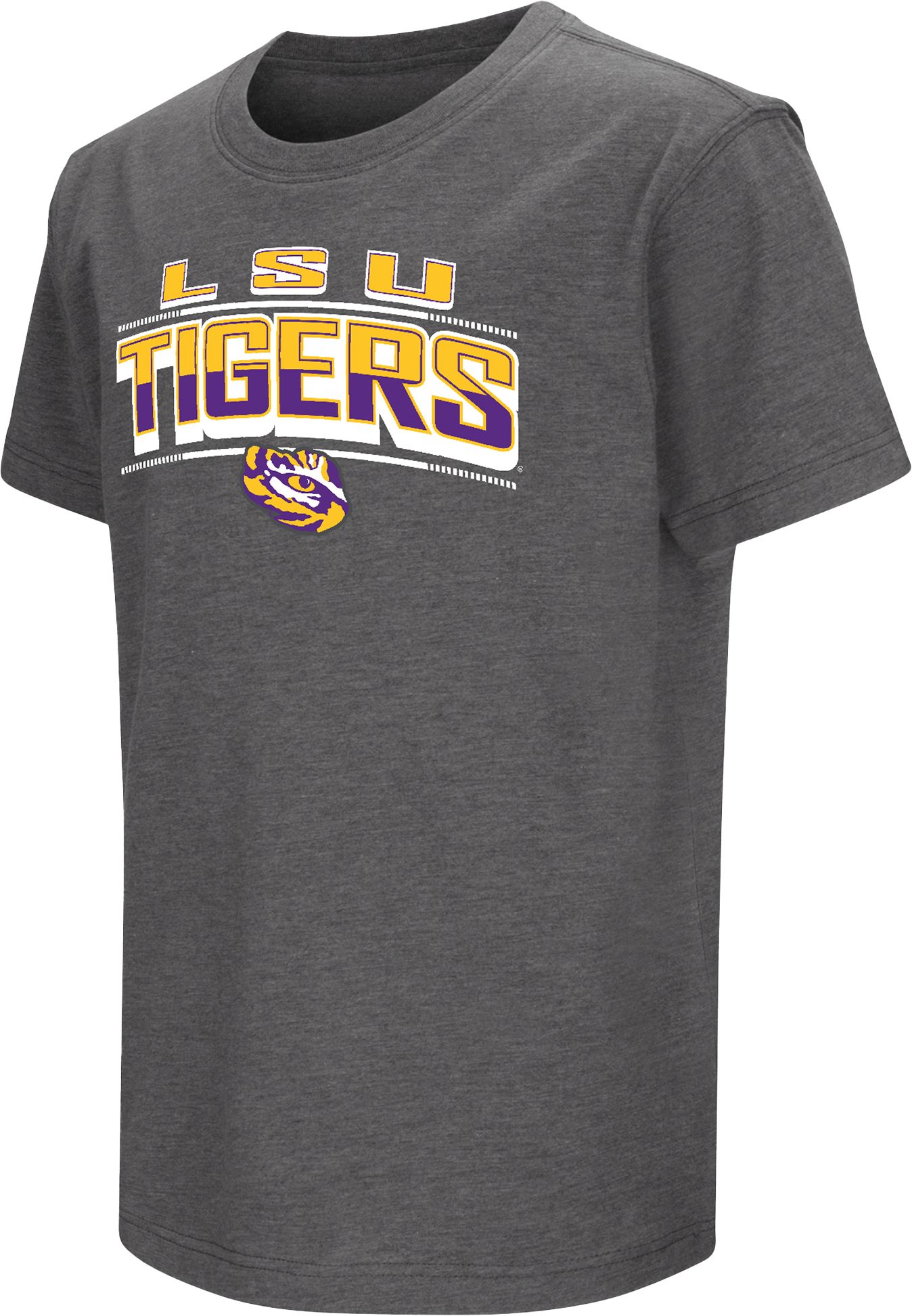 Colosseum Youth LSU Tigers Gray Promo T-Shirt