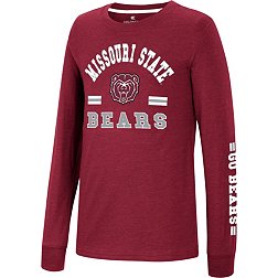Colosseum Youth Mississippi State Bulldogs Maroon Roof Top Longsleeve T-Shirt