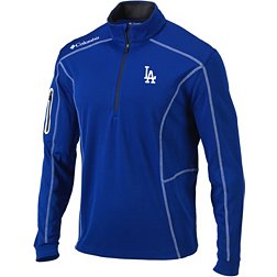 Columbia Men's Los Angeles Dodgers Blue Shotgun Quarter-Zip Shirt