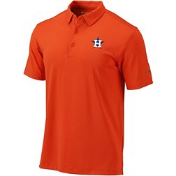 Columbia Sportswear Men's New York Yankees Pin High Long Sleeve Polo Shirt