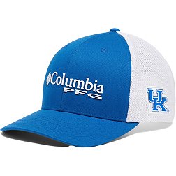 Columbia Kentucky Wildcats Royal PFG Mesh Snapback Adjustable Hat