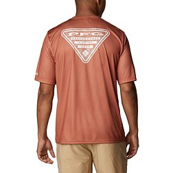 Columbia Men's Texas Longhorns Orange Terminal Tackle Shirt