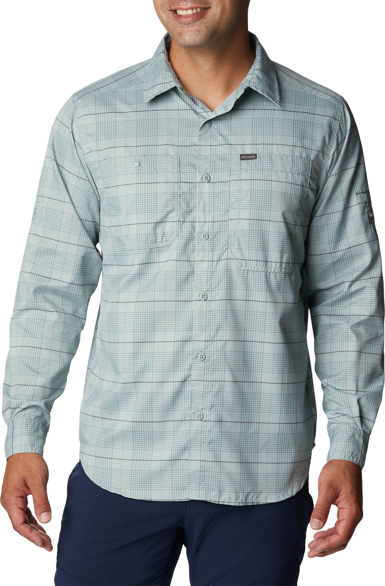 Columbia Men's Silver Ridge™ Utility Lite Plaid Long Sleeve Shirt