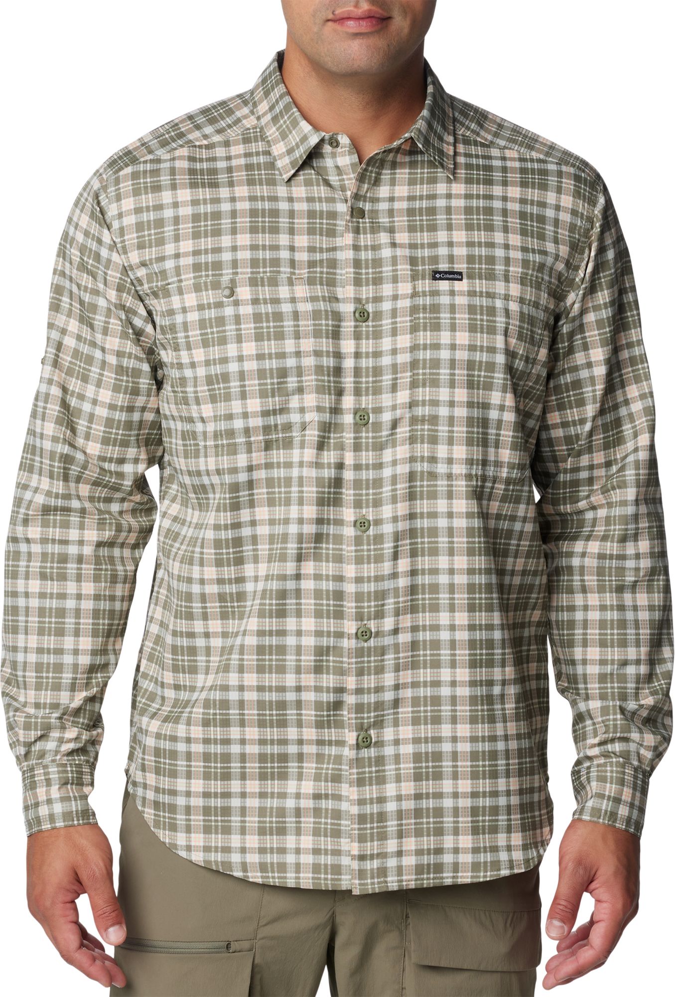 Columbia Men's Silver Ridge™ Utility Lite Plaid Long Sleeve Shirt