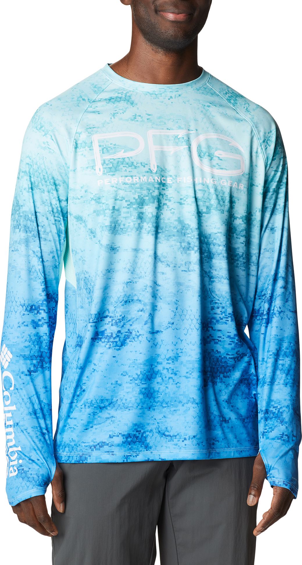 Columbia Men's PFG Super Terminal Tackle Vent Long Sleeve Shirt