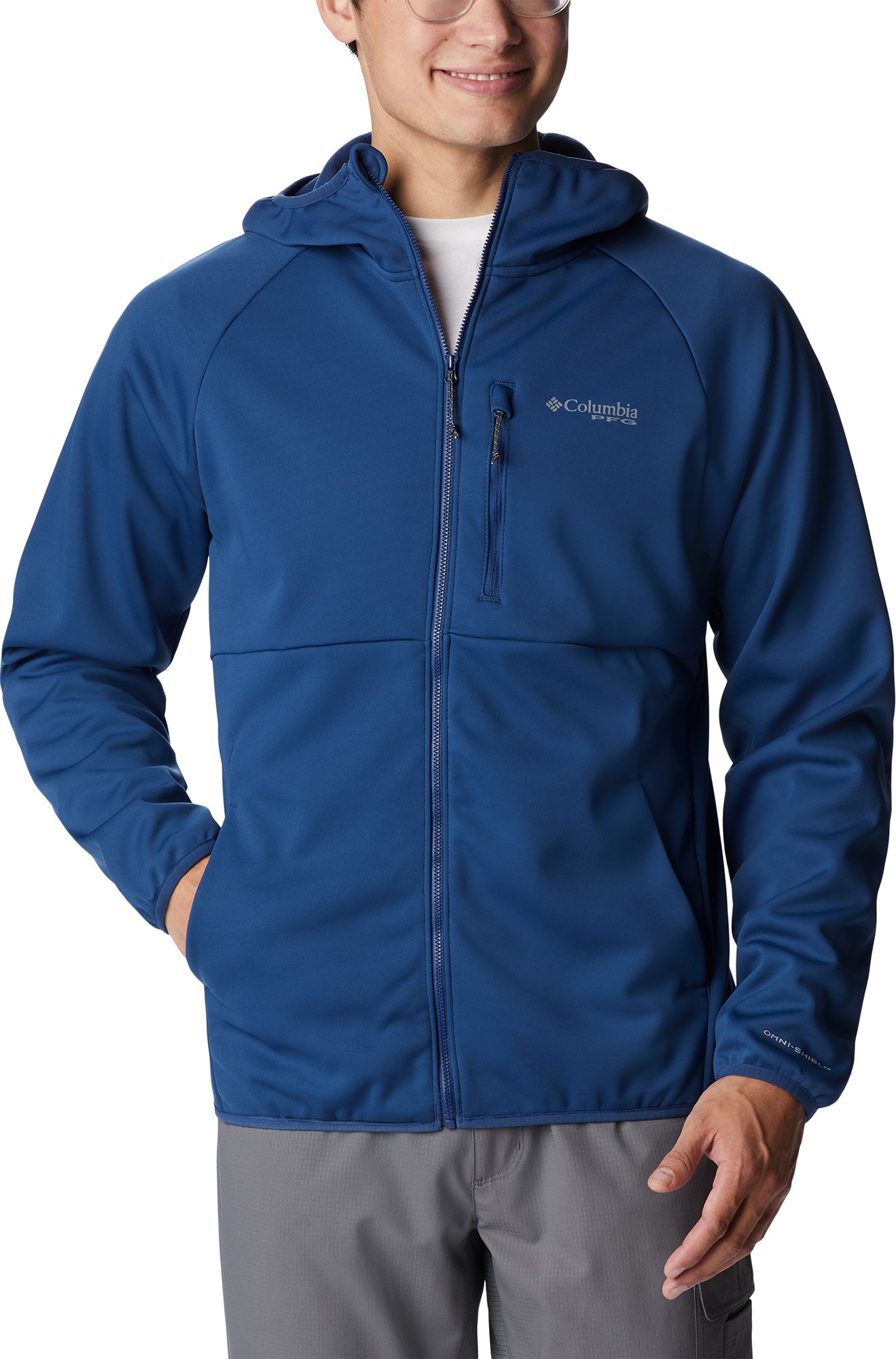 Columbia Mens' Terminal Stretch Softshell Hooded Jacket