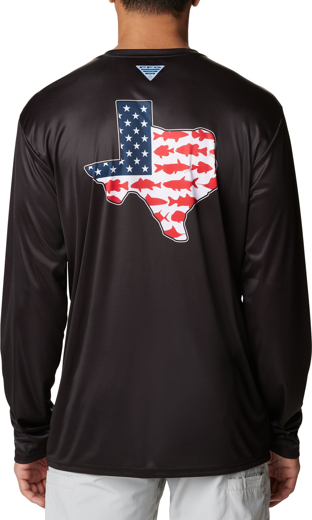 Columbia Men's PFG Terminal Tackle Statetriot Long Sleeve Shirt