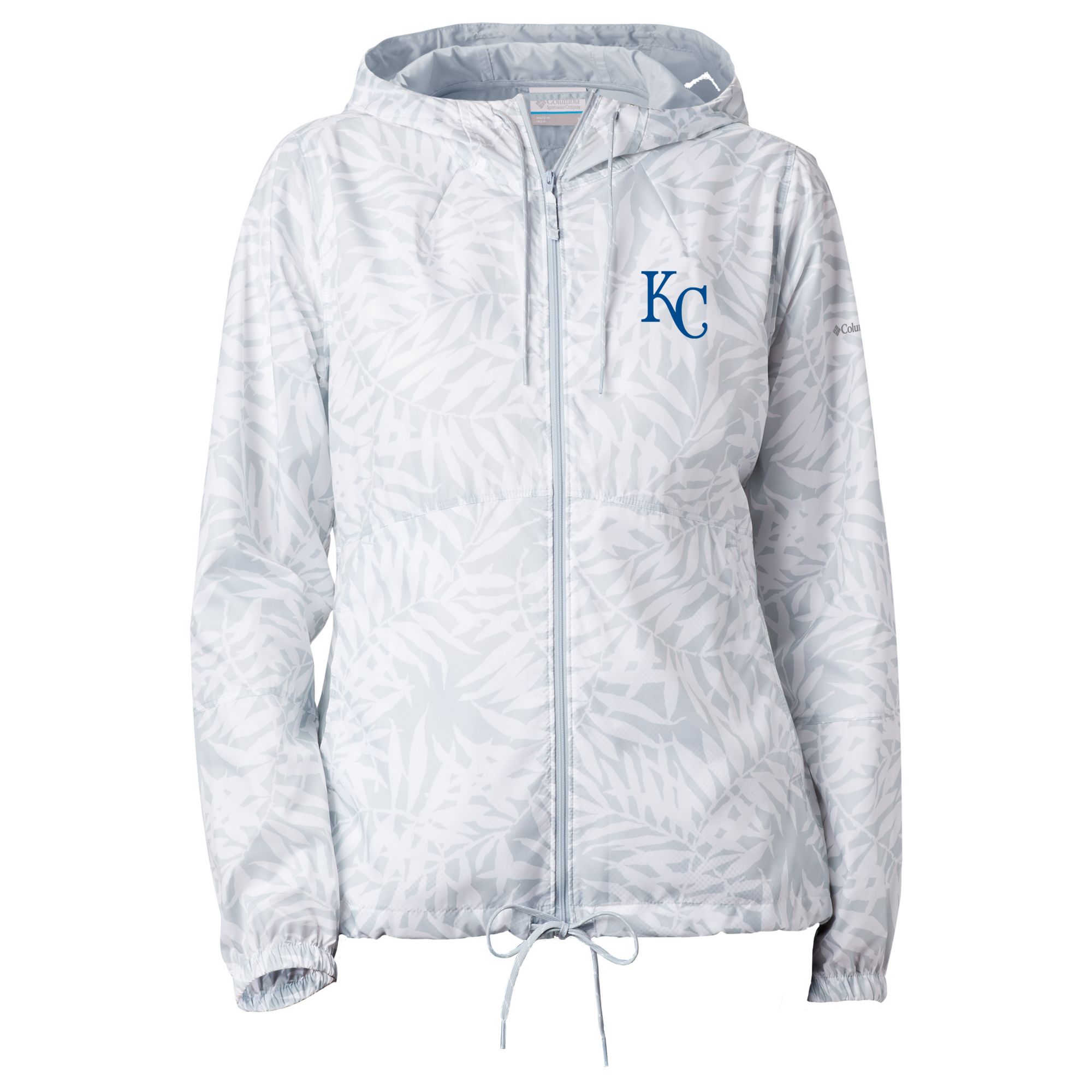 Columbia Women's Kansas City Royals White Flash Forward Hoodie