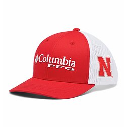 Columbia Men's Nebraska Cornhuskers Scarlet Adjustable Hat