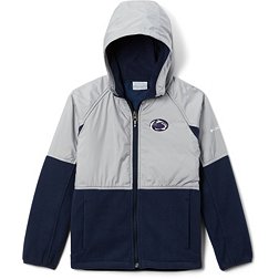 Columbia Youth Penn State Nittany Lions Blue Flanker Full Zip Jacket