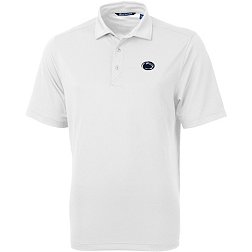 Cutter & Buck Men's Penn State Nittany Lions White Virtue Eco Pique Polo
