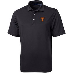 Cutter & Buck Men's Tennessee Volunteers Black Virtue Eco Pique Polo