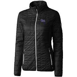 Cutter & Buck Women's Pitt Panthers Black Rainier PrimaLoft Eco Full-Zip Jacket
