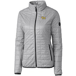 Cutter & Buck Women's Pitt Panthers Grey Rainier PrimaLoft Eco Full-Zip Jacket
