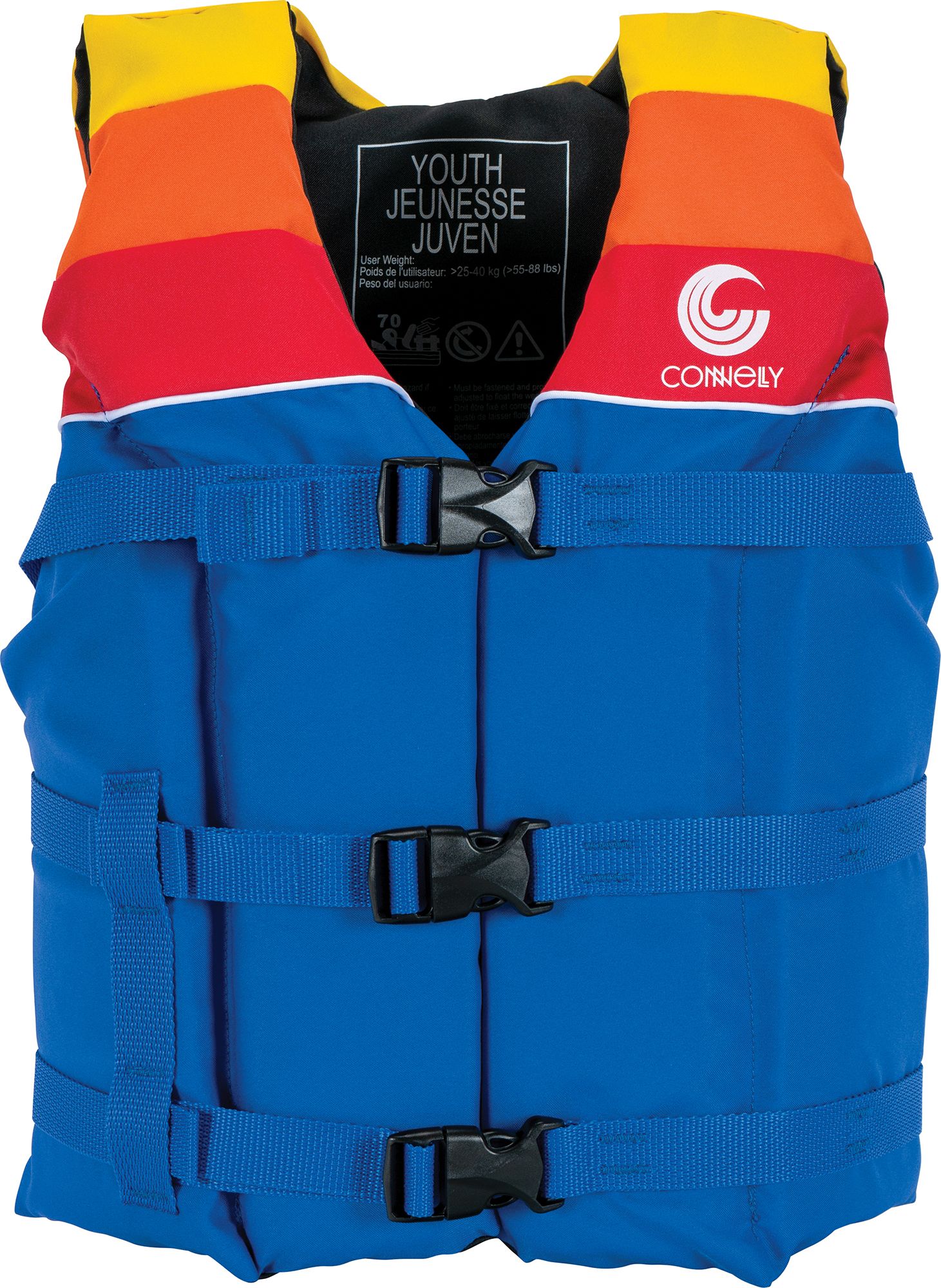 Connelly Boys Youth Retro Nylon Life Jackets
