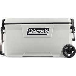 FOROUT Hard Cooler with Wheels and Handle, 42 Quart Ice Chest with Wheels  Keeping Ice Cold for Days, Great for The Beach, Boat, Travel,Fishing