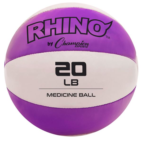 Champion Sports Rhino Leather Medicine Ball