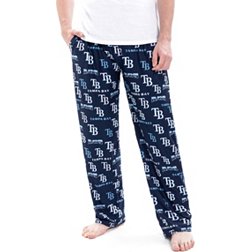 Concepts Men's Tampa Bay Rays Navy All Over Print Knit Pants