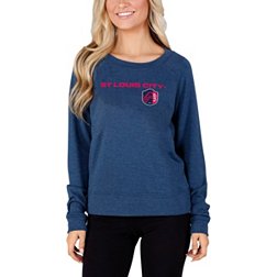 Concepts Sport Women's St. Louis City SC Marathon Knit Navy T-Shirt
