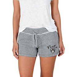 Concepts Sport Women's Brooklyn Nets Grey Terry Shorts