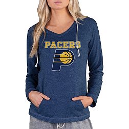 5th & Ocean Women's Indiana Pacers Blue Logo Hoodie, Small