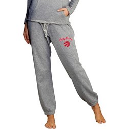Concepts Sport Women's Toronto Raptors Grey Mainstream Jogger Pants