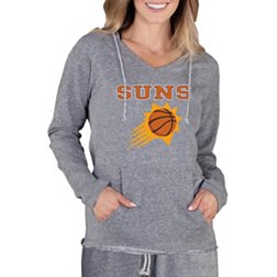 Nba Phoenix Suns Women's Gray Long Sleeve Team Slugger Crew Neck T