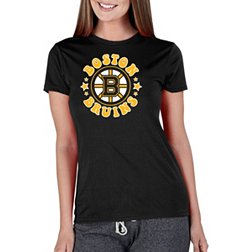 Concepts Sport Women's Boston Bruins Marathon Black T-Shirt