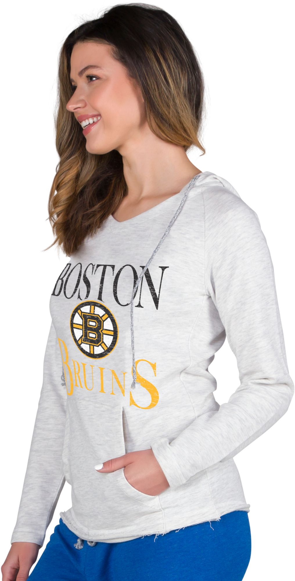 Boston Bruins Women's Quest Knit Capri Pants - Charcoal