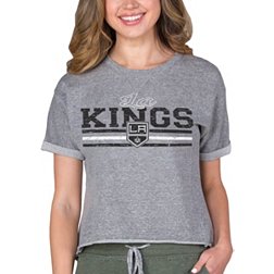 Concepts Sport Women's Los Angeles Kings Mainstream Grey T-Shirt