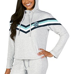 Concepts Sport Women's Seattle Kraken Grey Register Hoodie