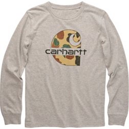 Carhartt Boys' Long Sleeve 50th Anniversary Camo Heather Shirt