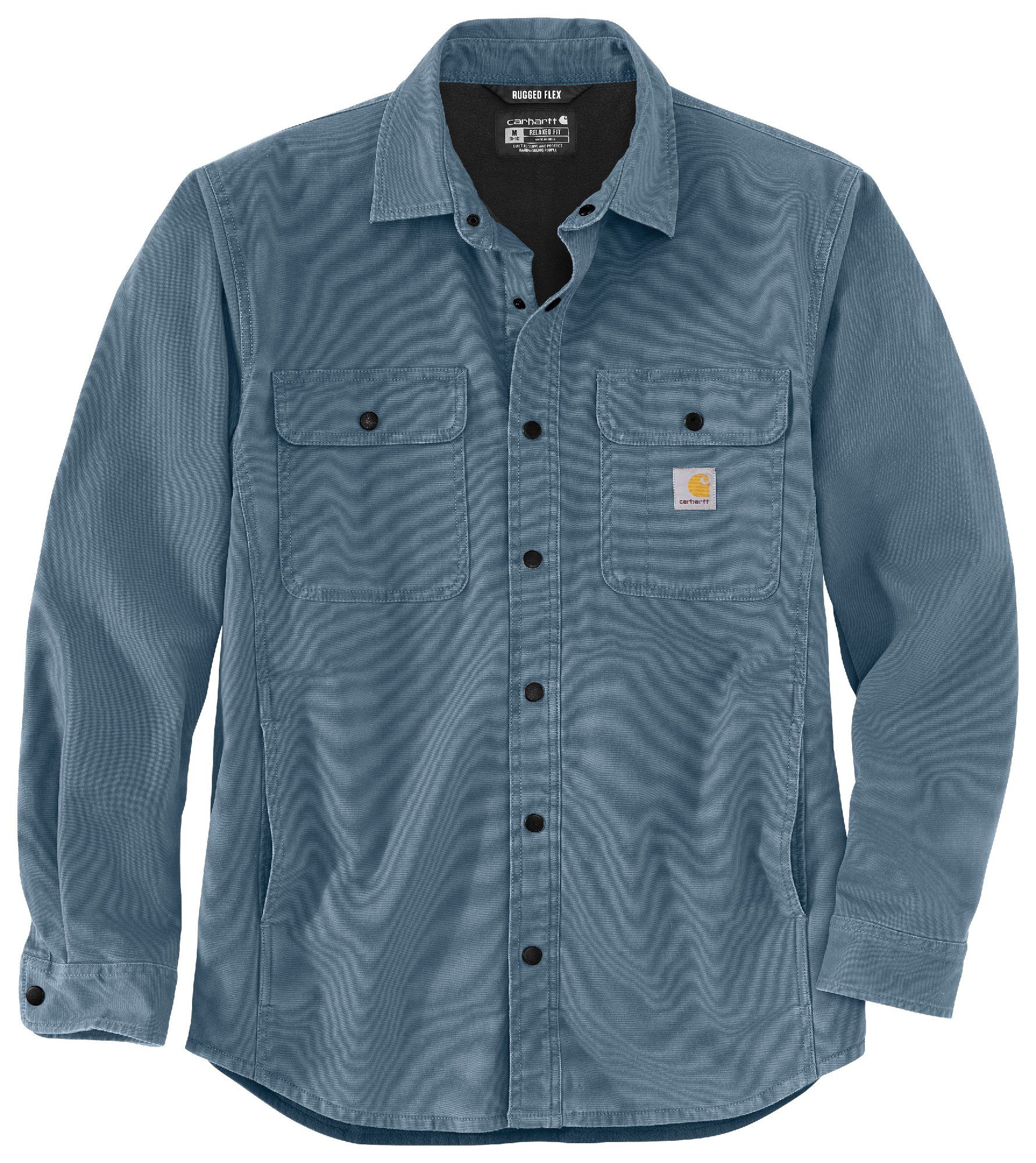 Carhartt Men's Canvas Fleece Lined Shirt Jacket