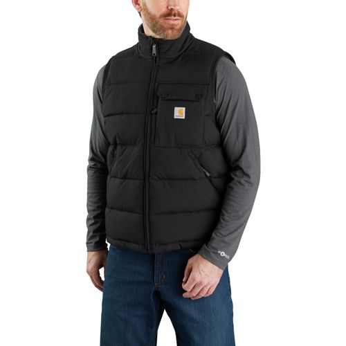 Carhartt RAIN DEFENDER Gilliam vest ブラック Carhartt Mens Gilliam Vest (Regular and Big & Tall Sizes