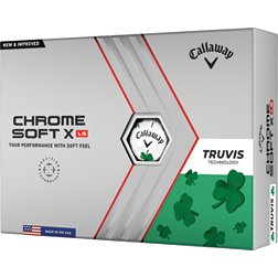 Callaway 2022 Chrome Soft X LS Truvis Shamrock Golf Balls