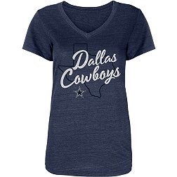 Dallas Cowboys Women's Antonia Navy T-Shirt