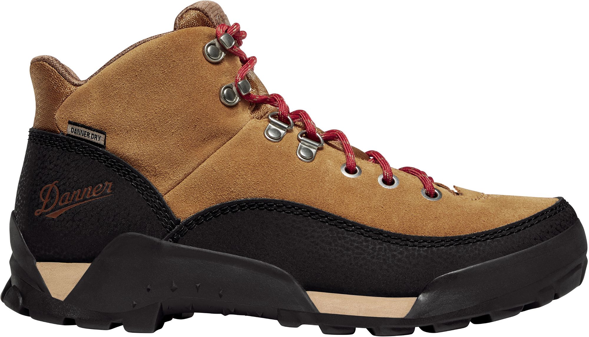 Photos - Trekking Shoes Danner Women's Panorama 6" Waterproof Hiking Boots, Size 7, Brown/Red 22DA 