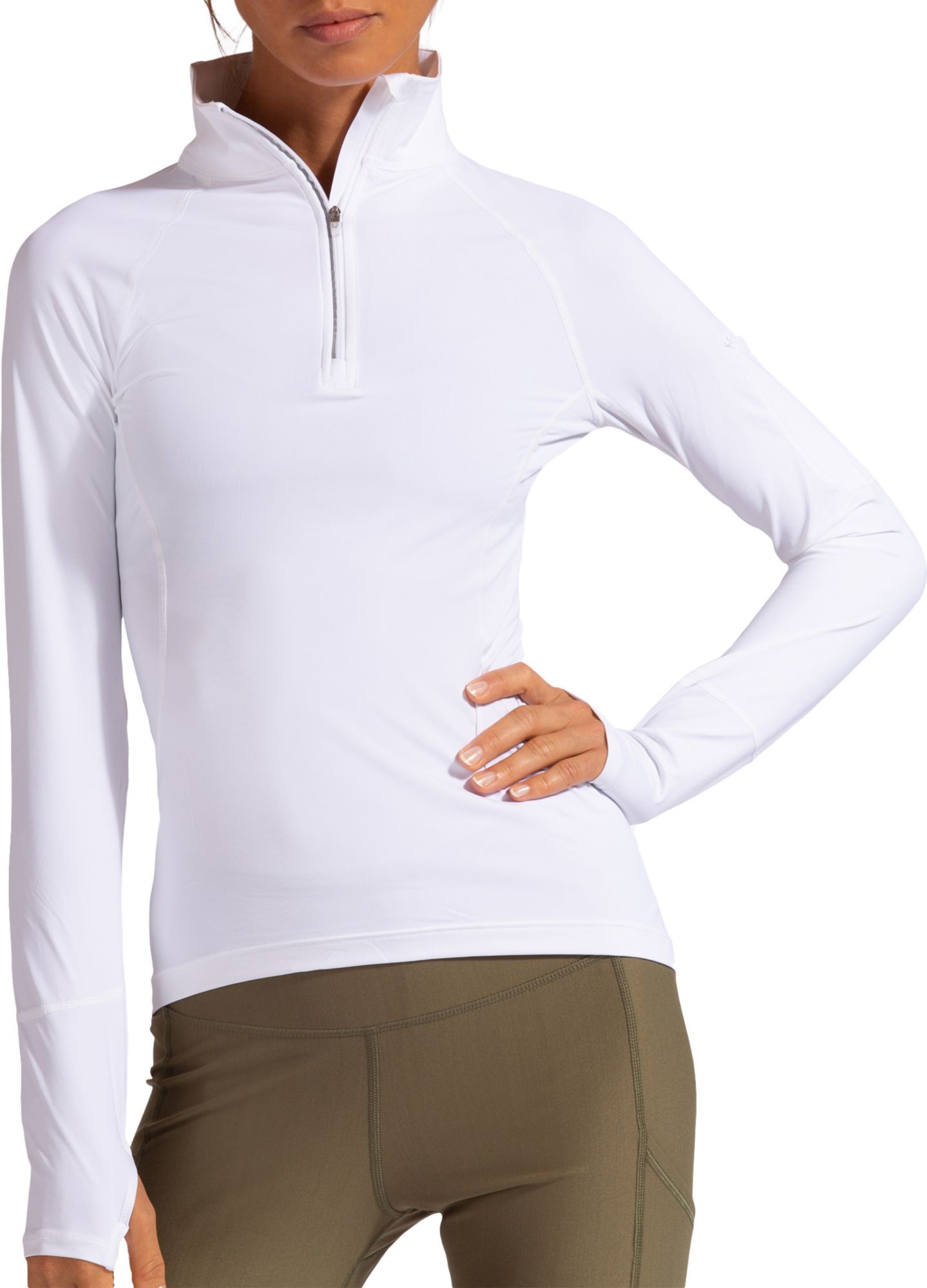 BloqUV Women's Sun Protective Mock Neck Pullover