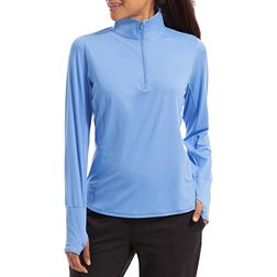 BloqUV Women's Sun Protective Relaxed Mock Neck Pullover
