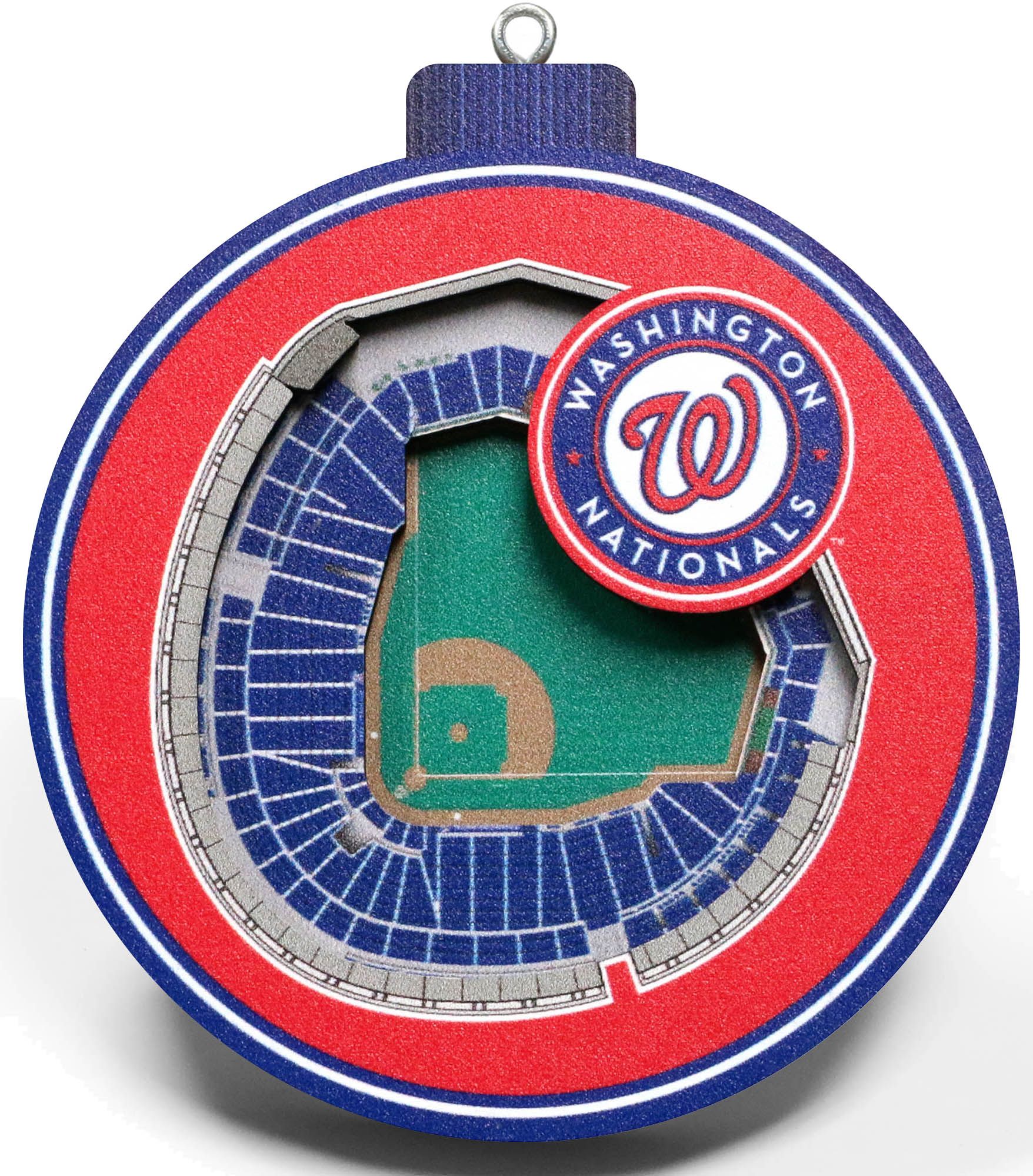 YouTheFan Washington Nationals 3D Stadium Ornament