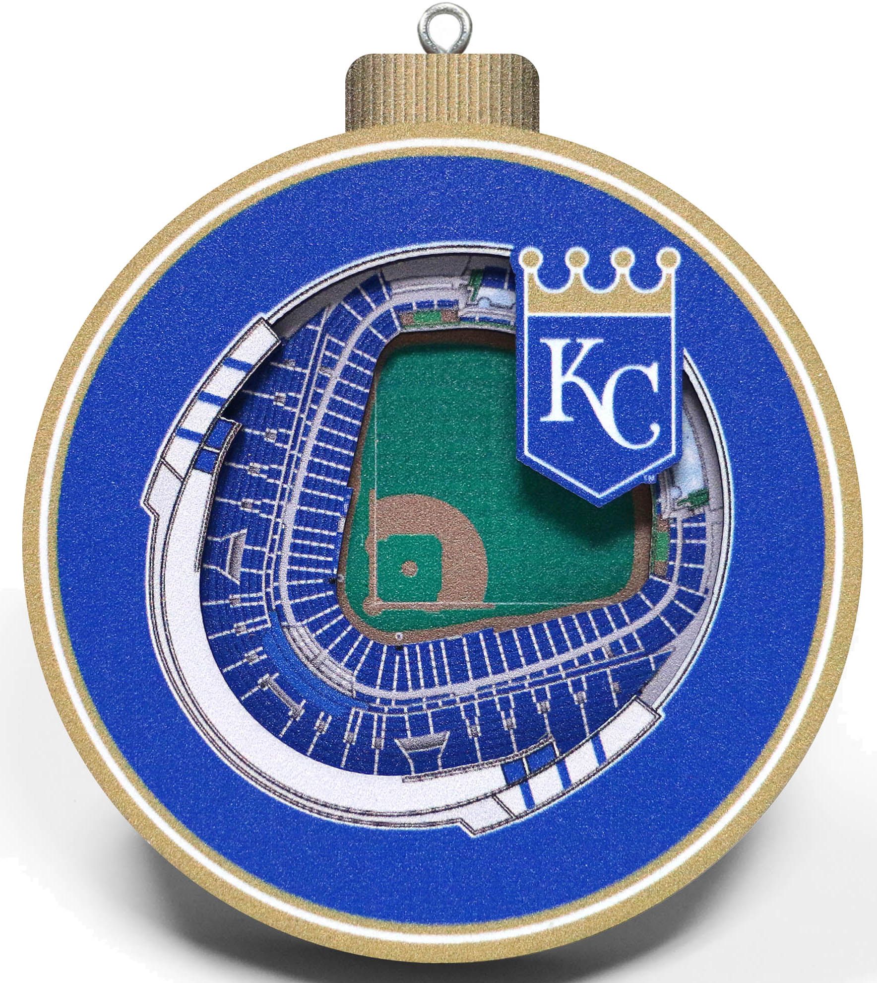 YouTheFan Kansas City Royals 3D Stadium Ornament