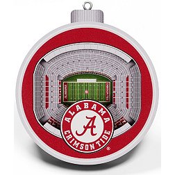 YouTheFan Alabama Crimson Tide 3D StadiumView Ornament