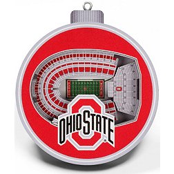YouTheFan Ohio State Buckeyes 3D StadiumView Ornament