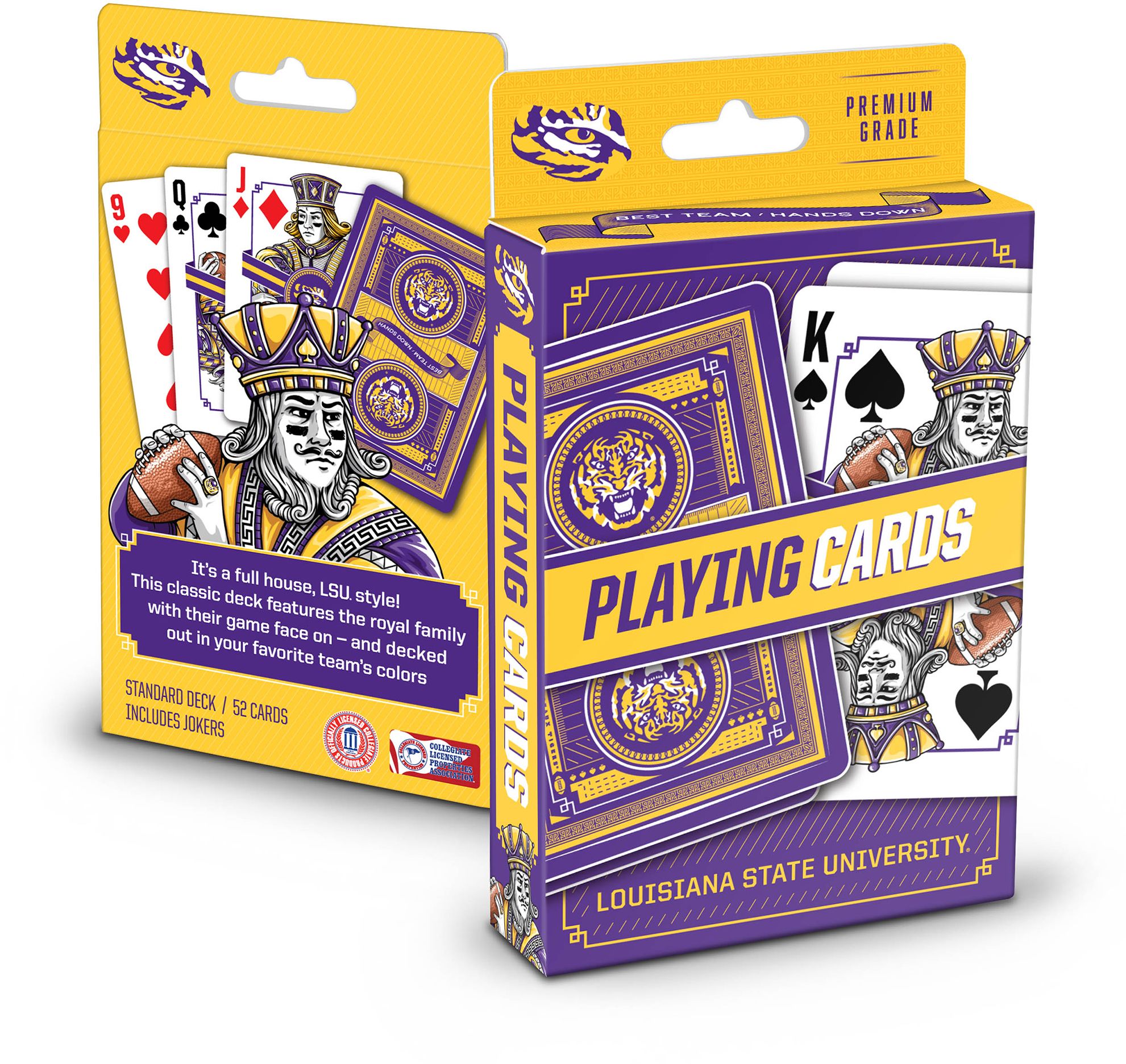 YouTheFan LSU Tigers Playing Cards