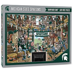 YouTheFan Michigan State Spartans Barnyard Fans 500-Piece Puzzle